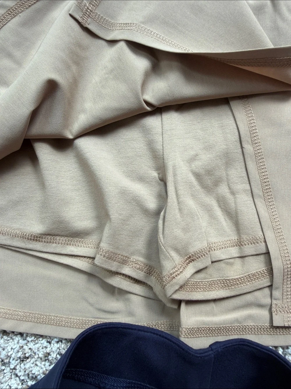 2 - NWT OshKosh B'gosh Active Skort Duo in Navy and Tan size 8